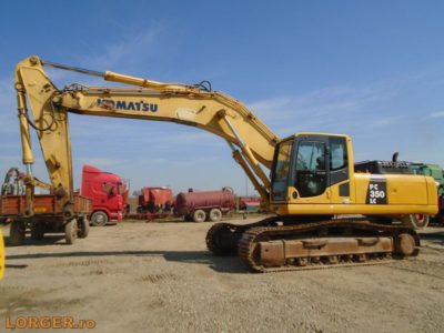 Excavator pe senile Komatsu PC350 NLC-8