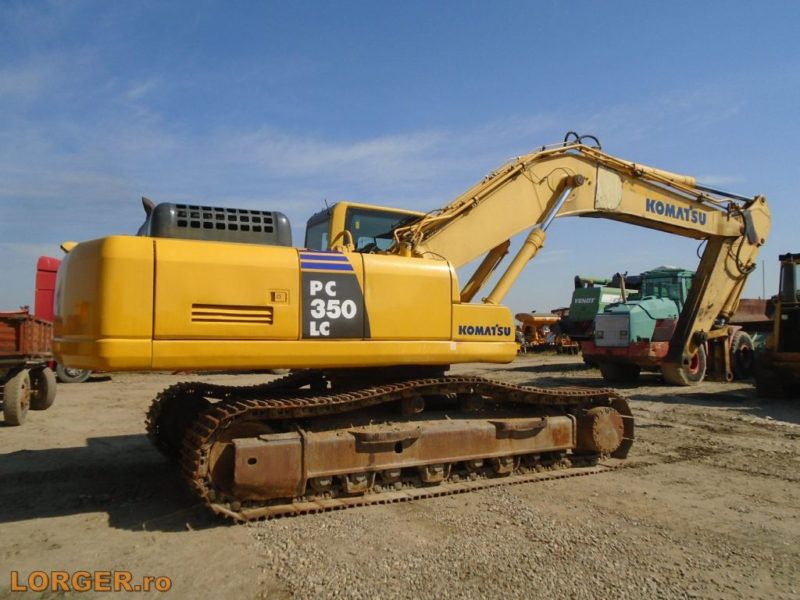 Excavator pe senile Komatsu PC350 NLC-8