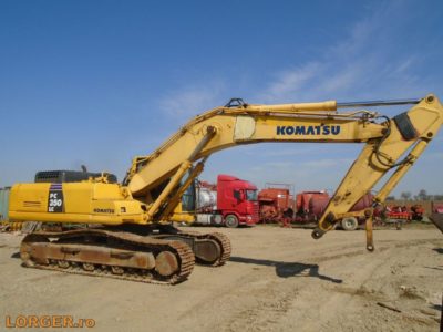 Excavator pe senile Komatsu PC350 NLC-8