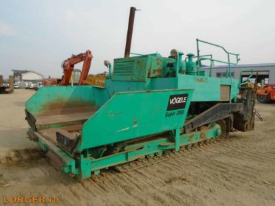 Finisor de asfalt Vögele Super 2000