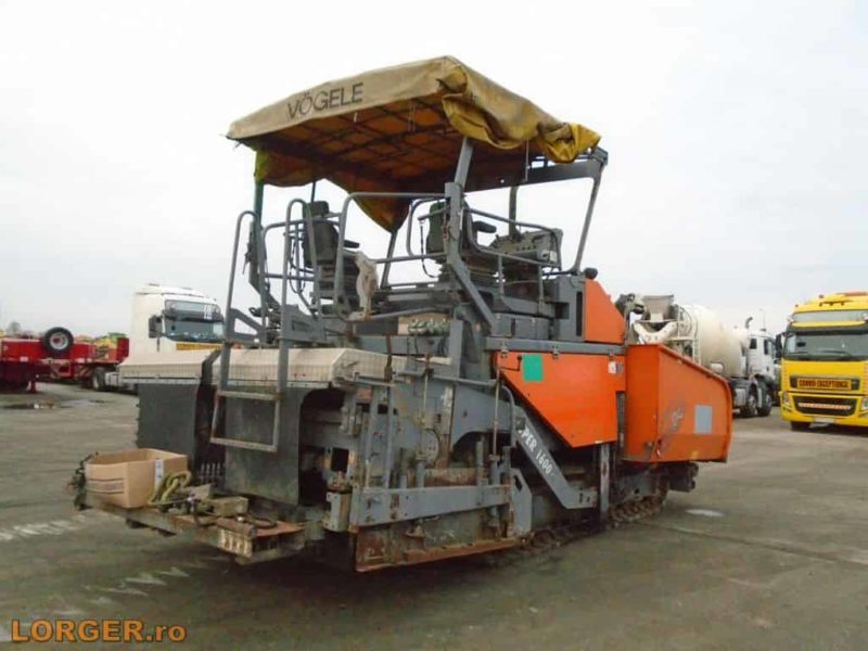 Finisor de asfalt Vogele Super 1600-1 – 2005