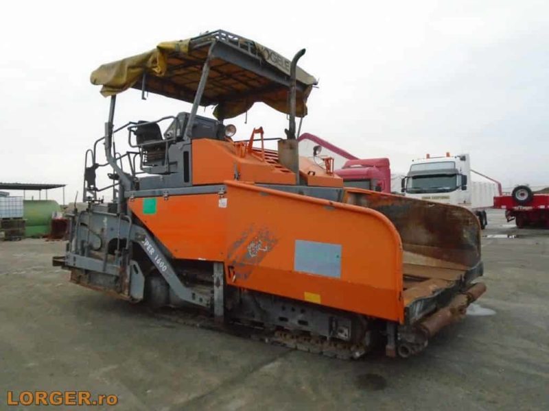 Finisor de asfalt Vogele Super 1600-1 – 2005