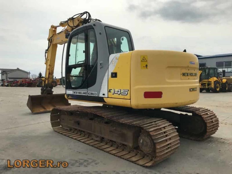 Excavator pe senile New Holland E145 - 2006