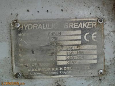 Ciocan hidraulic Furukawa F45LN