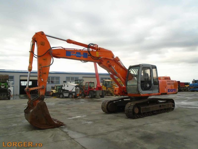 Excavator pe senile Fiat-Hitachi EX215