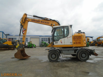 Excavator pe pneuri Liebherr A914 Compact