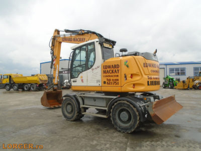 Excavator pe pneuri Liebherr A914 Compact
