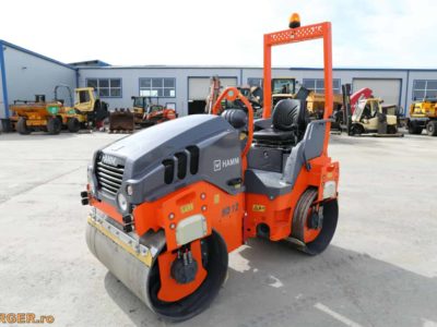 Compactor tandem Hamm HD12 VV - nefolosit