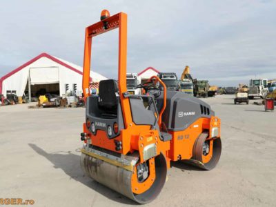 Compactor tandem Hamm HD12 VV - nefolosit