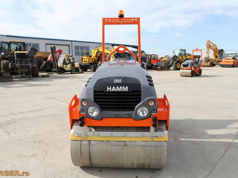Compactor tandem Hamm HD12 VV - nefolosit