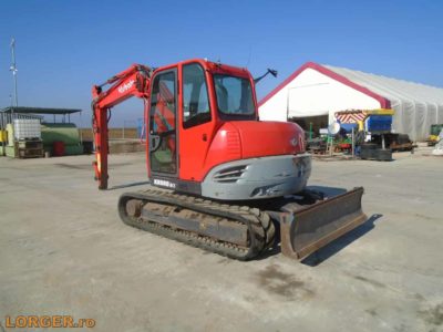 Excavator pe senile de cauciuc Kubota KX080-3