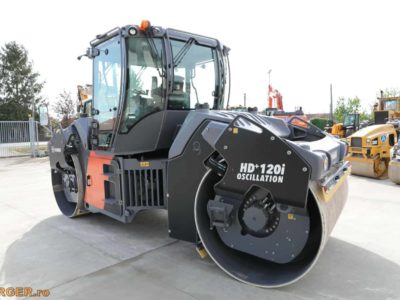 De inchiriat compactor tandem Hamm HD+ 120i VO NOU