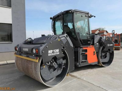 De inchiriat compactor tandem Hamm HD+ 120i VO NOU