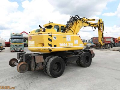 Excavator pe pneuri Atlas Terex 1604