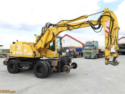 Excavator pe pneuri Atlas Terex 1604