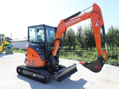 Excavator pe senile de cauciuc HITACHI ZX33U-5A NOU