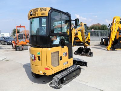Miniexcavator pe șenile CAT 301.6, NOU